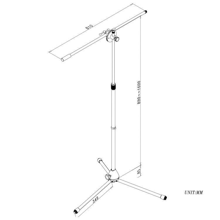 Mikrofonstativ JYTS-204